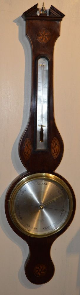 Georgian Mahogany Barometer, Torre, London