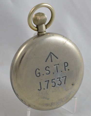 fig 1. WWII Grana GSTP British Military Pocket Watch