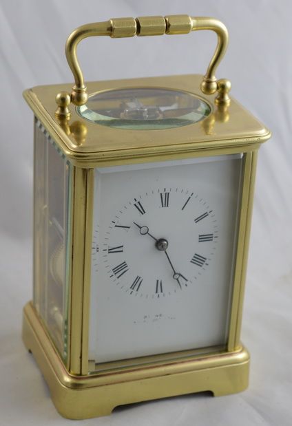 Bell Striking Carriage Clock