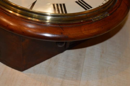 fig 1. A Fusee Dial Clock by Reeves of Portsmouth