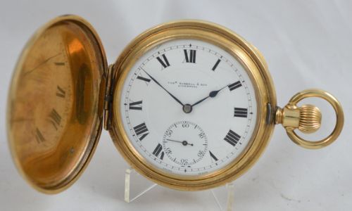Thomas Russel & Son, Liverpool, Full Hunter Pocket Watch
