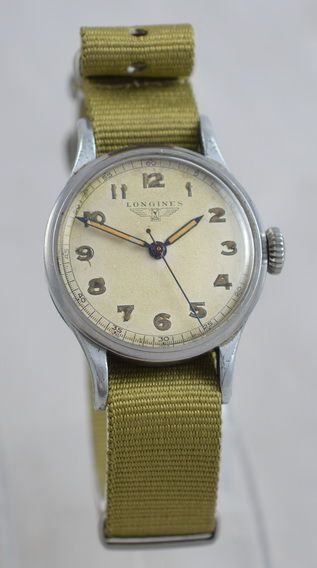 1943 Longines British Military Pilots Wristwatch