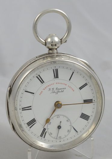 1899 Jg Graves, Sheffield Pocket Watch