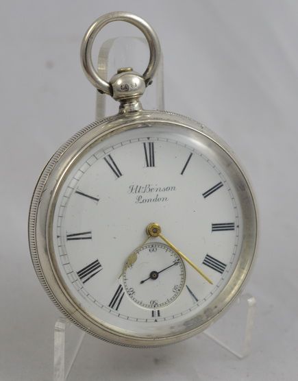 1895 Jw Benson 'Ludgate' Midsize Pocket Watch