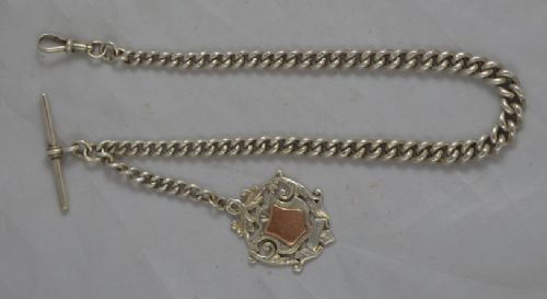 Silver Pocket Watch Chain