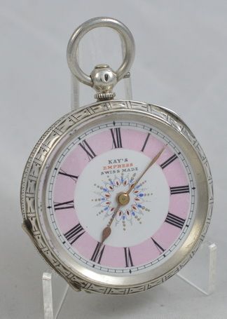 Kays 'Empress' Silver Ladies Pocket Watch