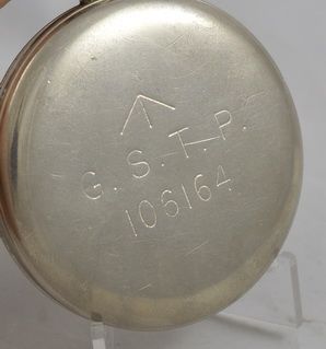 fig 1. WW2 Tissot GSTP British Military Pocket Watch