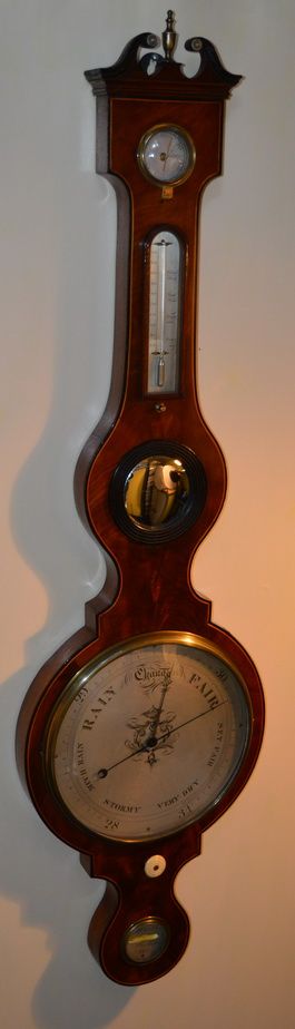 Conti of Maiiling, Kent Georgian Mercury Barometer
