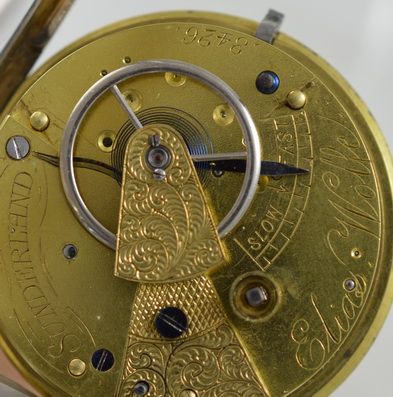 fig 1. 1885 'Masonic' Style Pocket Watch