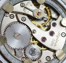 fig 1. German Kriegsmarine, Alpina Wristwatch