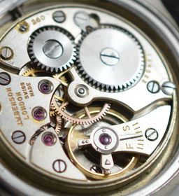 fig 1. 1939 Universal Geneve Wristwatch, for JW Benson