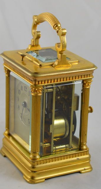 fig 1. A Fine Quality Striking Carriage Clock of Smaller Proportions