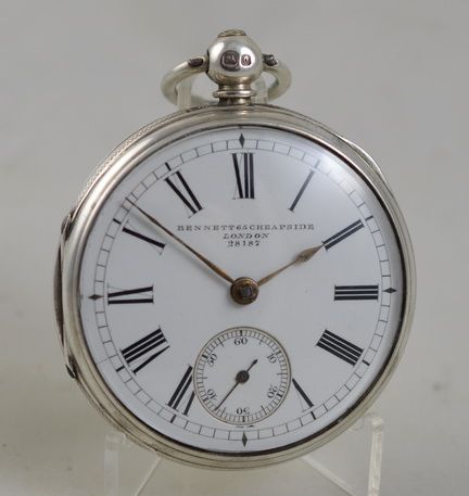 1894 John Bennet, London Fusee Pocket Watch
