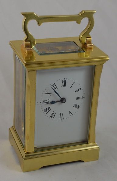 A French Brass Cased Carriage Clock