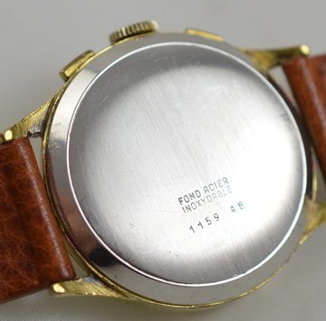 fig 1. Mithras Chronograph Wristwatch, Landeron 248