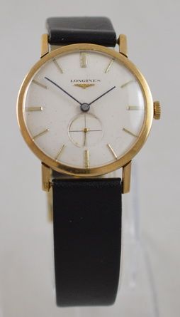 1960 Longines 9k Gold Wristwatch