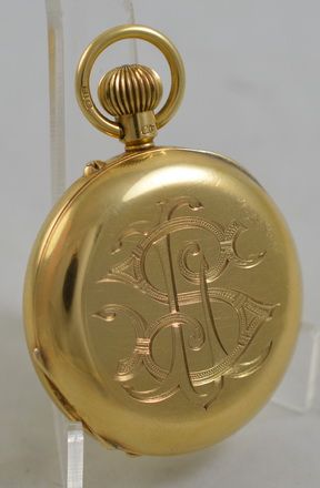 fig 1. 1901 18K Gold Pocket Watch, Edward Goudge, London