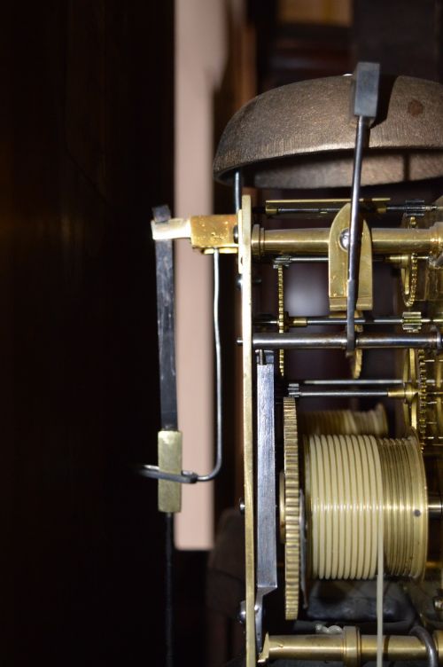 fig 1. Devonshire Longcase Clock, Mallet, Barnstaple