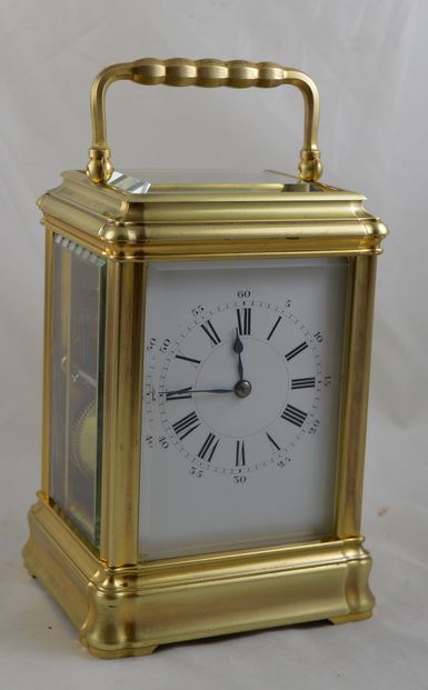 A Gorge Cased Striking Carriage Clock by Henry Jacot