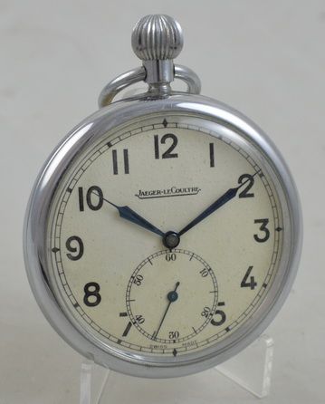 Jaeger Le Coultre 6e/50 British Military Pocket Watch