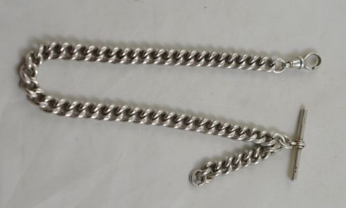 Silver Pocket Watch Chain
