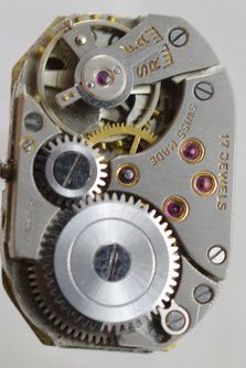 fig 1. 1930 Silver and Marcasite Cocktail Watch