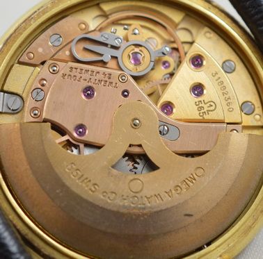 fig 1. 1969 18K Omega Geneve Automatic Wristwatch