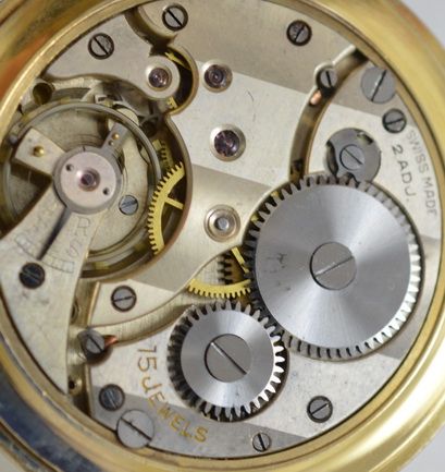 fig 1. Sackville Rolled Gold Pocket Watch