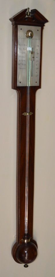 A Fine Quality Georgian Stick Barometer by Dolland of London