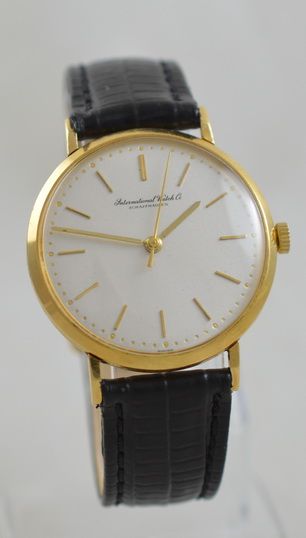1961 18k Gold Iwc Wristwatch