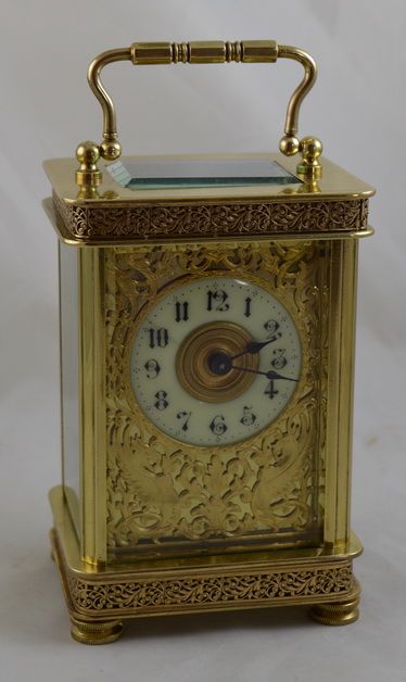 Decorative French Carriage Clock