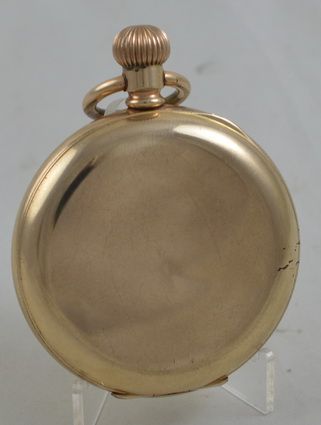 fig 1. 1902 Waltham Full Hunter Pocket Watch