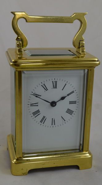 French Brass Carriage Clock