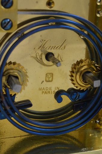 fig 1. Henri Jacot, Striking and Repeating Carriage Clock