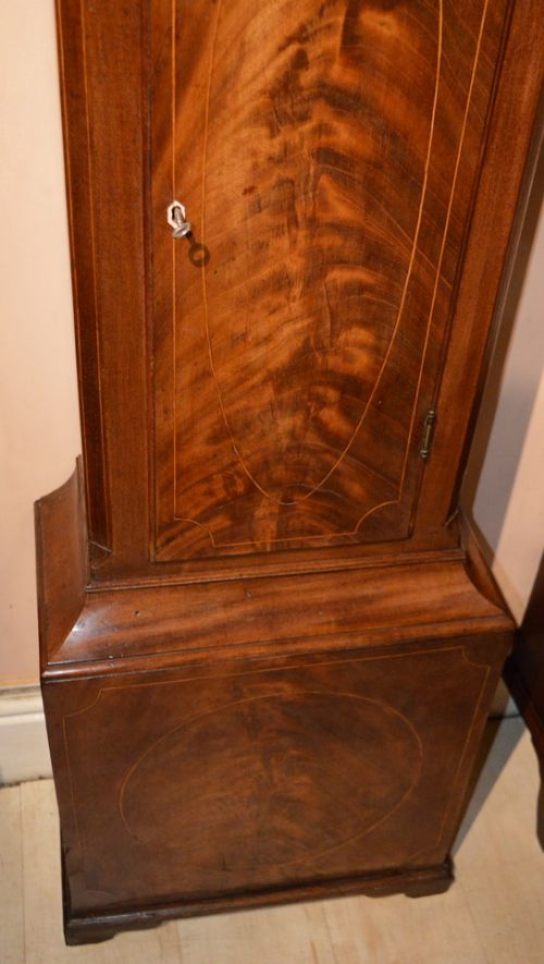 fig 1. Thomas Morgan of Bristol Georgian Longcase Grandfather Clock Circa 1810