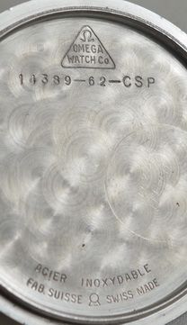 fig 1. 1961 Omega Seamaster Wristwatch