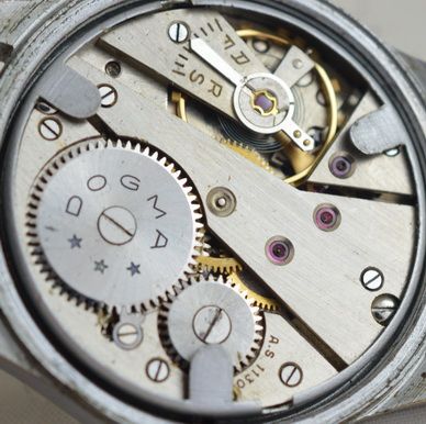 fig 1. WW2 German Military 'Wehrmacht' Dogma Wristwatch