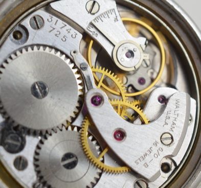 fig 1. 1943 Waltham US Military ORD DEPT Wristwatch 