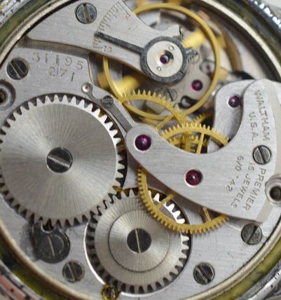 fig 1. 1942 Waltham US Military Type A11 Wristwatch
