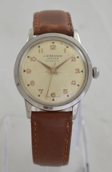 1950s Jw Benson Automatic Wristwatch