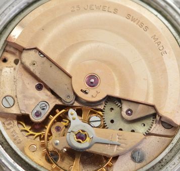 fig 1. 1950s JW Benson Automatic Wristwatch