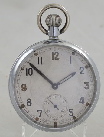 Ww2 Tissot British Military Gstp Pocket Watch