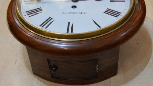 fig 1. An English Fusee Dial Clock by Yates, Evesham