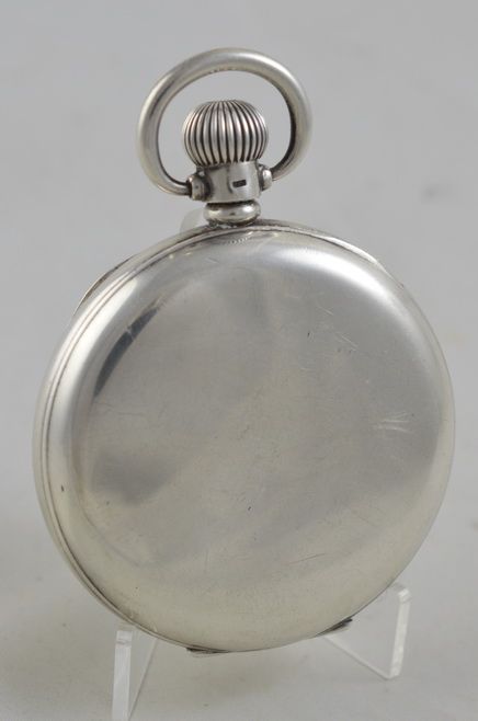 fig 1. 1940 Cyma Silver Pocket Watch
