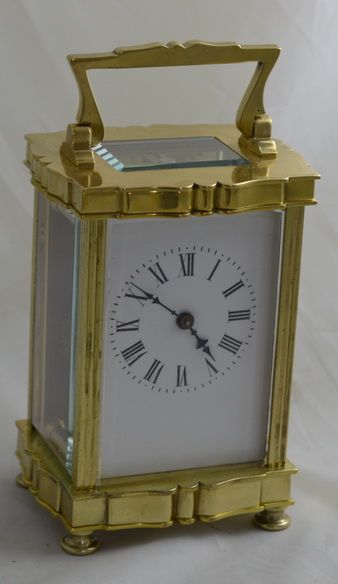 A French Carriage Clock in a Douchine Variation Case.