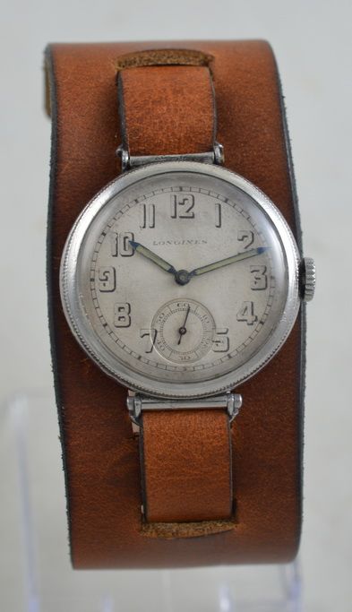 1934 Longines Steel 'Trench' Watch