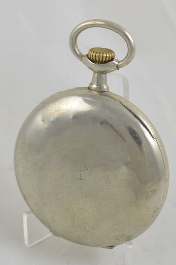 fig 1. 1913 British Military Omega Pocket Watch, Indian Issue