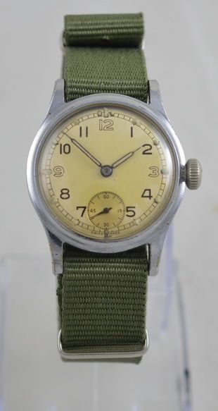 British Military Lemania Atp Wristwatch