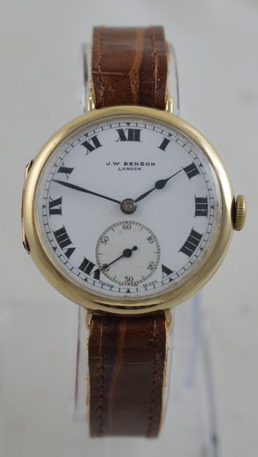 1930 9k Gold Jw Benson Wristwatch