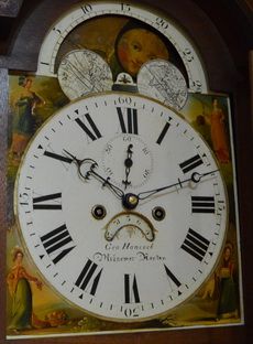 fig 2. An 8-day Longcase Clock by George Hancock, Midsomer Norton